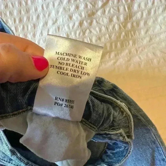 Daze wide leg denim size 30 - Picture 7 of 8